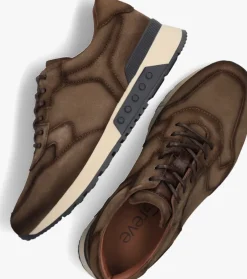 taupe greve lage sneakers haarlem k