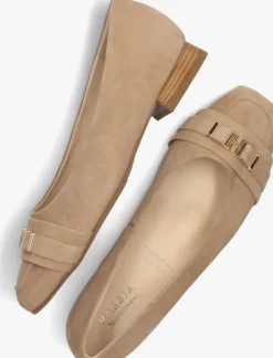 taupe hassia ballerina's napoli 0822