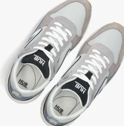 taupe hub lage sneakers glide