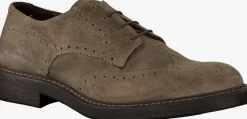 taupe hundred 100 veterschoenen m681