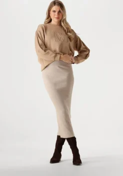 taupe inwear sweater laicentiw vincent mono sweat