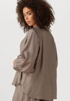 taupe knit-ted blouses chris