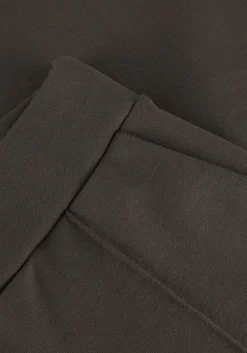 taupe knit-ted wijde broek floor pant