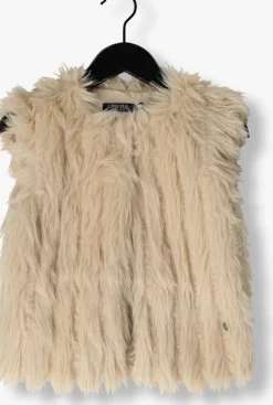 taupe like flo gilet doutze fur bodywarmer
