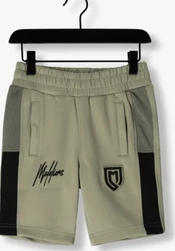 taupe malelions korte broek transfer shorts