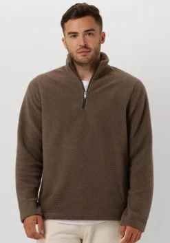 taupe matinique trui makade fleece