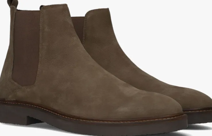 taupe mazzeltov chelsea boots hudson m