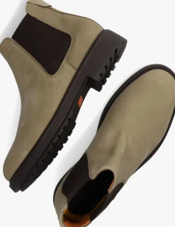 taupe mazzeltov chelsea boots 11669