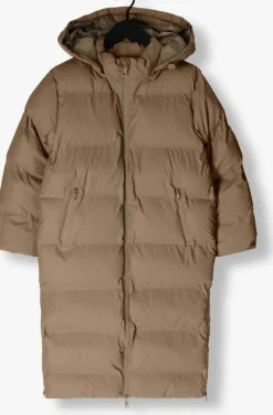 taupe neo noir gewatteerde jas viviana c puffer jacket