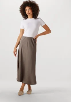 taupe neo noir midirok bovary skirt