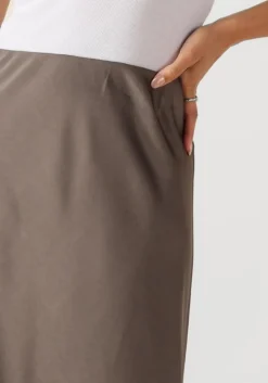 taupe neo noir midirok bovary skirt