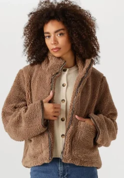 taupe neo noir teddy jas effa teddy jacket