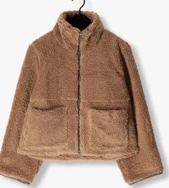 taupe neo noir teddy jas effa teddy jacket