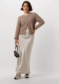 taupe neo noir vest limone knit jacket