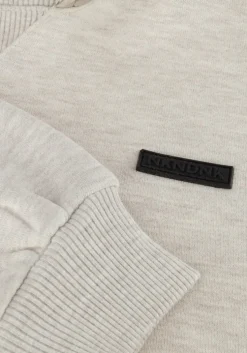 taupe nik & nik trui banks hoodie