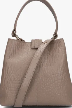 taupe núnoo schoudertas small chiara