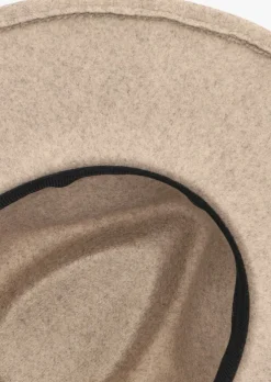 taupe notre-v hoed vanity