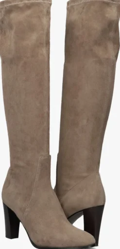 taupe notre-v hoge laarzen 97480