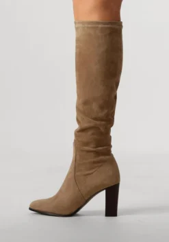 taupe notre-v hoge laarzen 97480