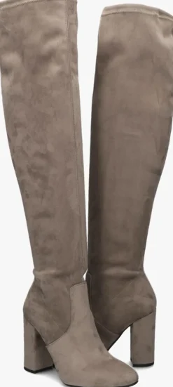 taupe notre-v overknee laarzen 17980