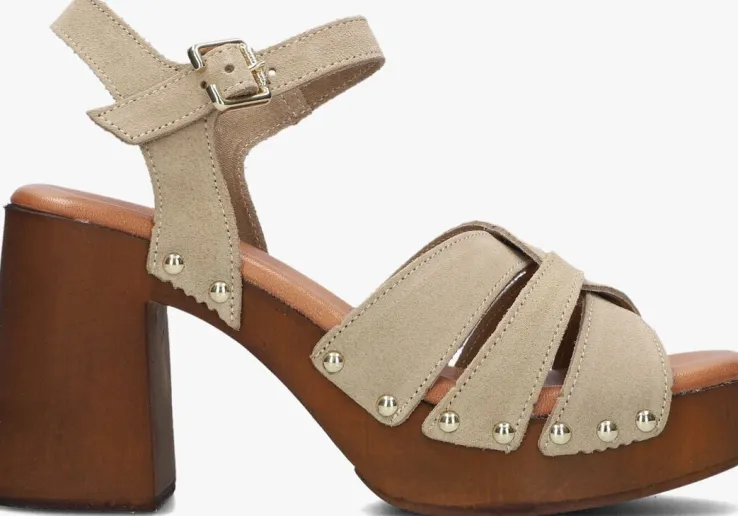 taupe notre-v sandalen 8509