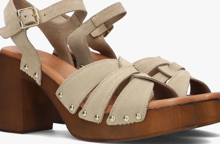 taupe notre-v sandalen 8509