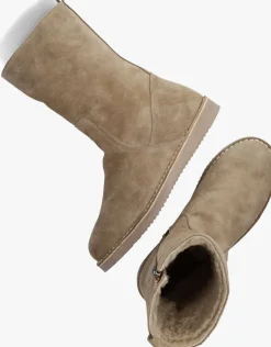 taupe notre-v vachtlaarzen 2204-01