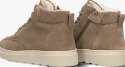 taupe nubikk enkelboots jonah polar fur jr