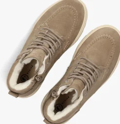 taupe nubikk enkelboots jonah polar fur jr