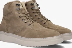 taupe nubikk hoge sneakers jonah polar fur