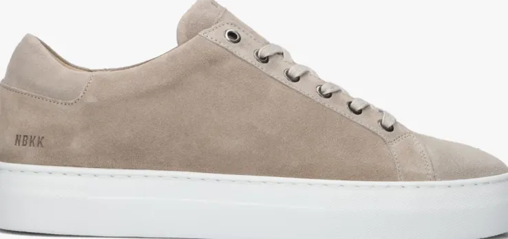 taupe nubikk lage sneakers jagger pure