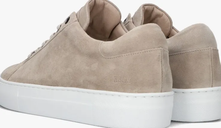taupe nubikk lage sneakers jagger pure