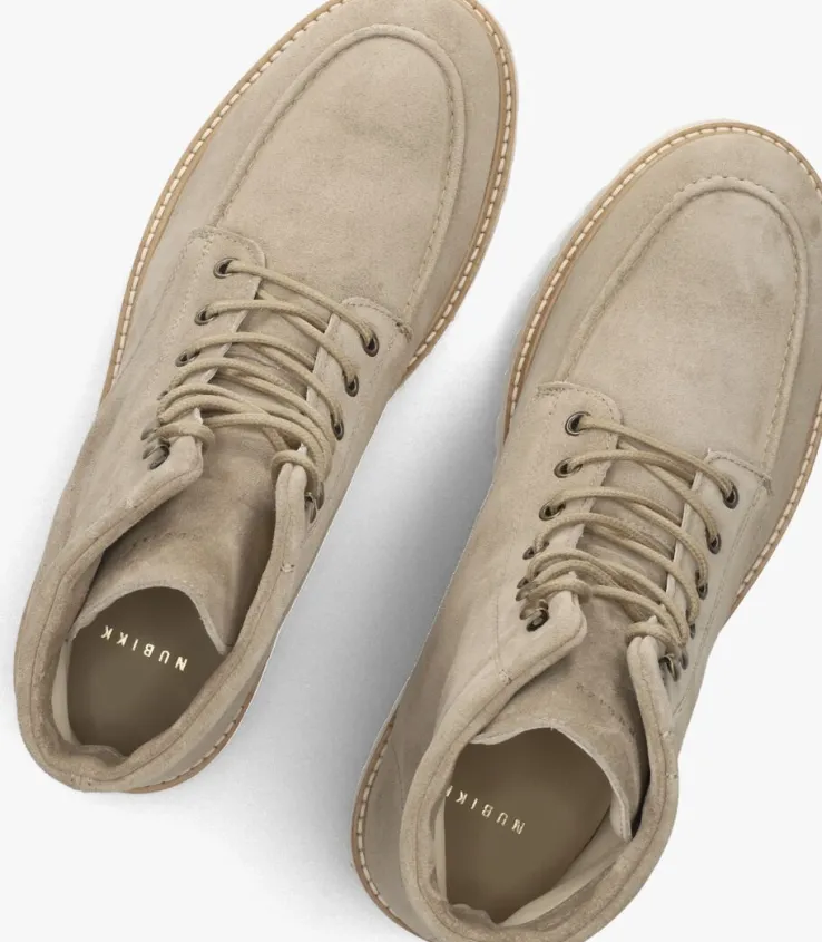 taupe nubikk veterboots ethan harvey