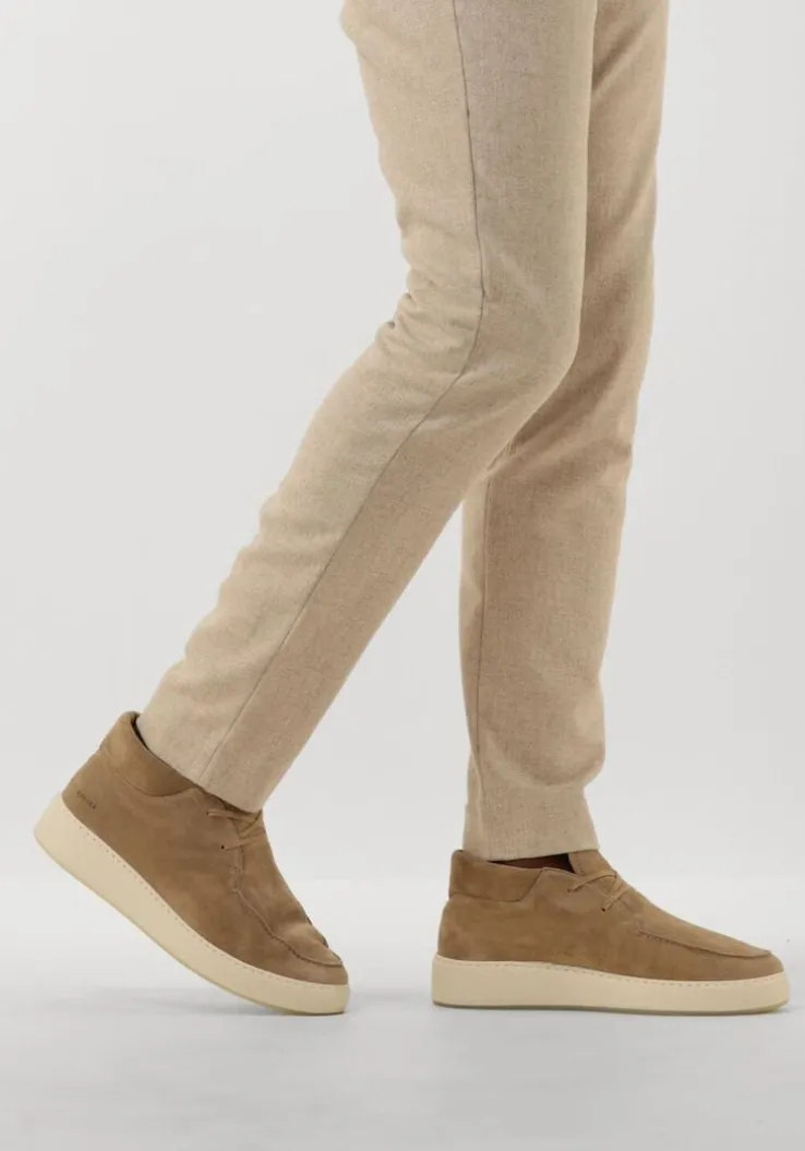 taupe nubikk veterschoenen jiro gio fur