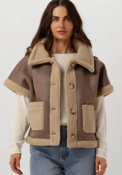 taupe nukus gilet athena gilet