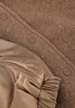 taupe nukus jack baltimore jacket satin