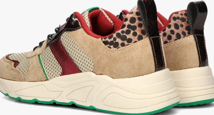 taupe omoda lage sneakers zoë