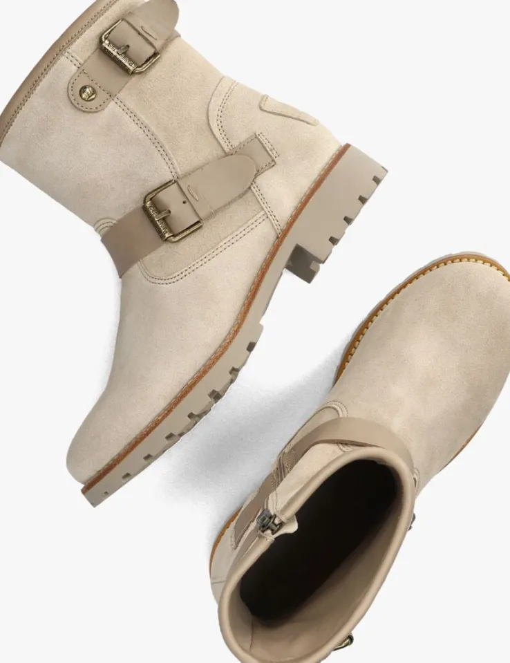 taupe panama jack biker boots felina b25