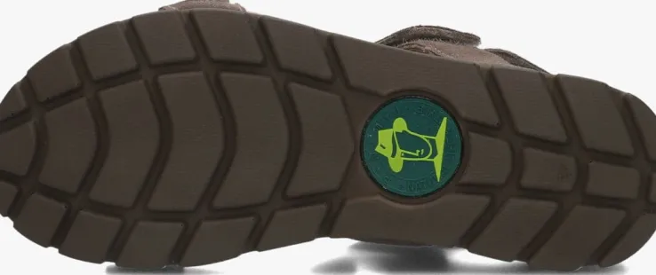 taupe panama jack platte sandalen selma