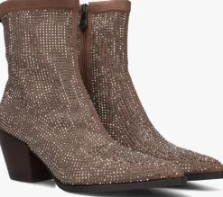 taupe pedro miralles enkellaarsjes 25534