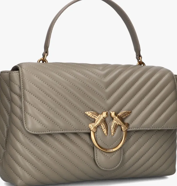 taupe pinko handtas love lady puff big cl sheep
