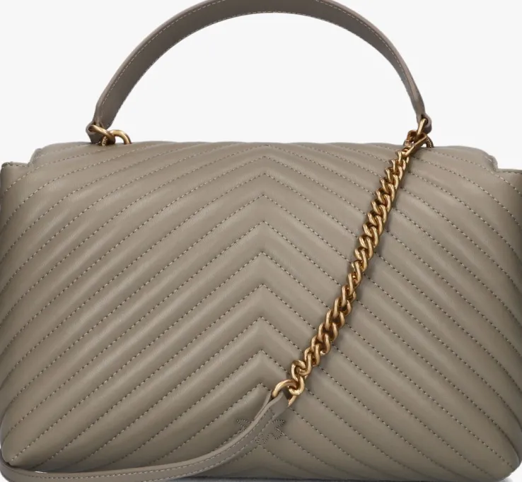 taupe pinko handtas love lady puff big cl sheep