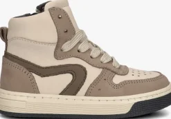 taupe pinocchio hoge sneakers p1301