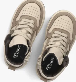 taupe pinocchio hoge sneakers p1301