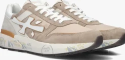 taupe premiata lage sneakers mick