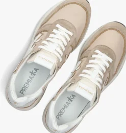 taupe premiata lage sneakers mick