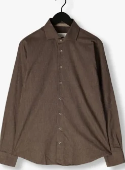 taupe profuomo klassiek overhemd shirt cutaway sc sf