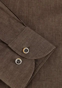 taupe profuomo klassiek overhemd shirt cutaway sc sf