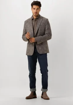 taupe profuomo klassiek overhemd shirt cutaway sc sf