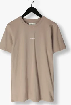 taupe pure path t-shirt tshirt with front and back print